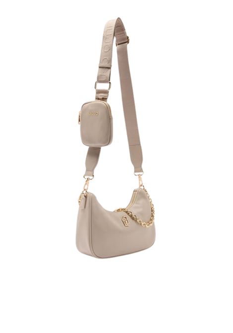 Borsa hobo piccola con catena Liu Jo | AF5180E007751308